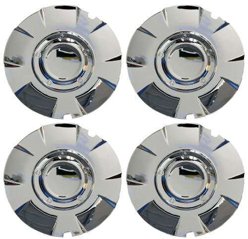 4PCS Chrome Wheel Center Cap Hub Cap15116616 for Silverado SS 20" Sierra 1500 2006-2007