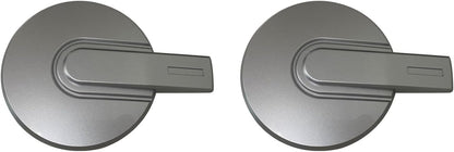 Wheel Center Cap Silver for Hummer H3 2006-2010 Hub Cap 9597233#9594964 Silver Gray 2PCS