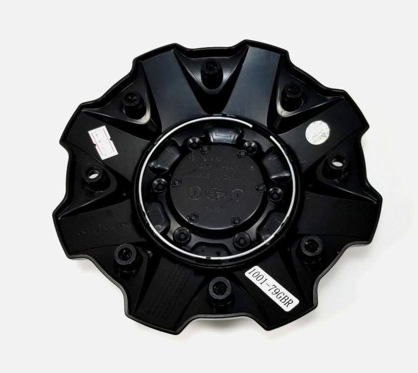 Gloss Black Wheel Center Cap 1001-79GB, Automotive Replacement Hub Cap
