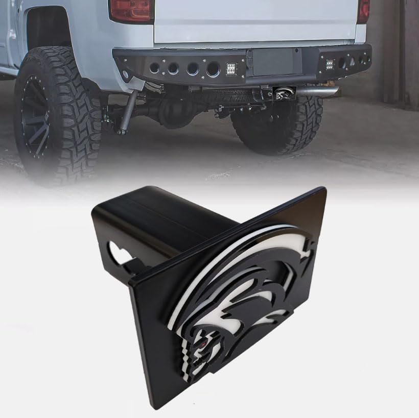 Grim Reaper Death Metal Trailer Hitch Cover for 2'' Towing Rear Receiver Plug Cover SUV Pickup Truck