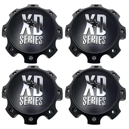 4PCS XD Series 1079L170SB-H42 1079L170-H42-1 Matte Black Center Cap