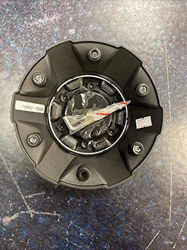 Fuel Matte Black Center Cap 1002-50B Cap M-776BK04 1002-50-B Cap M-776