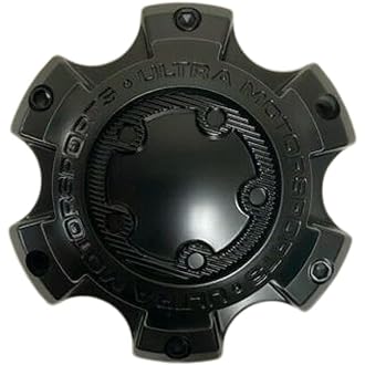 1 PC Black Ultra Motorsport Wheels 232 233 237 238 Wheel Center Cap Hub Cap 8008