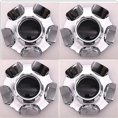 PartBob Chrome Wheel Center Hub Cap 9597345 for Avalanche, Silverado, Suburban, Tahoe 2007-2014 (4)