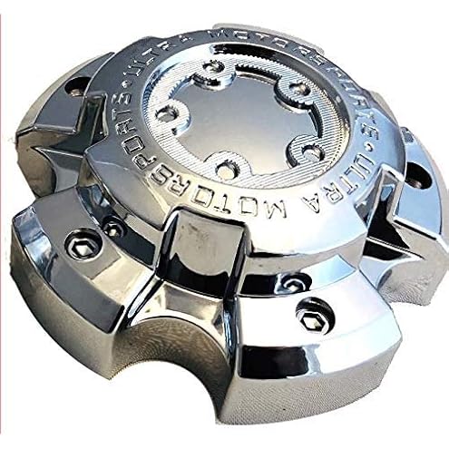 1 PC Chrome Ultra Motorsport Wheels for Center Cap Hub Cap C800806 89-9879