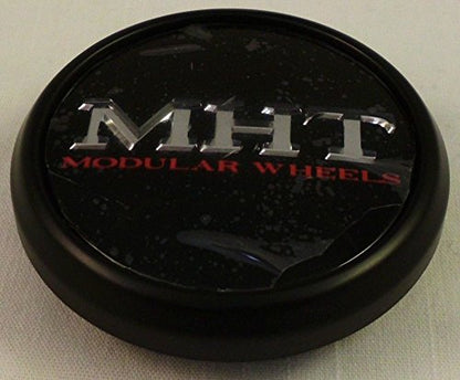 MHT Wheels 1001-85 Custom Center Cap Flat Black (1 CAP)