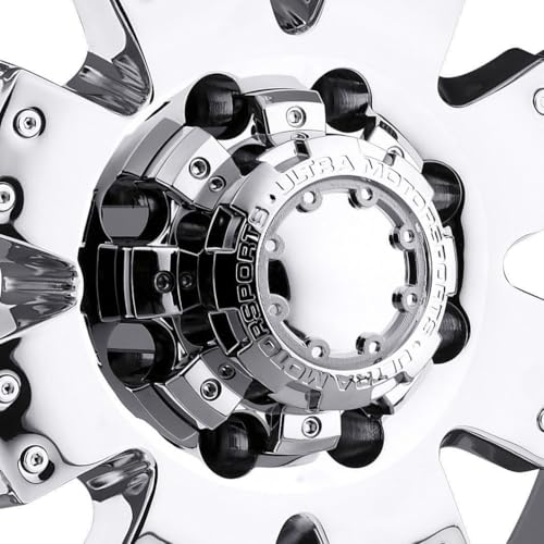 1 PC Chrome Ultra Motorsport Wheels for Center Cap Hub Cap C800806 89-9879