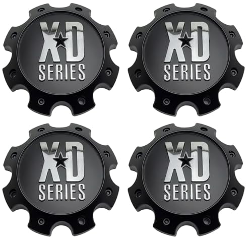 4Pcs Wheel Center Cap for XD Series 1079L170SB-H42 Matte Black
