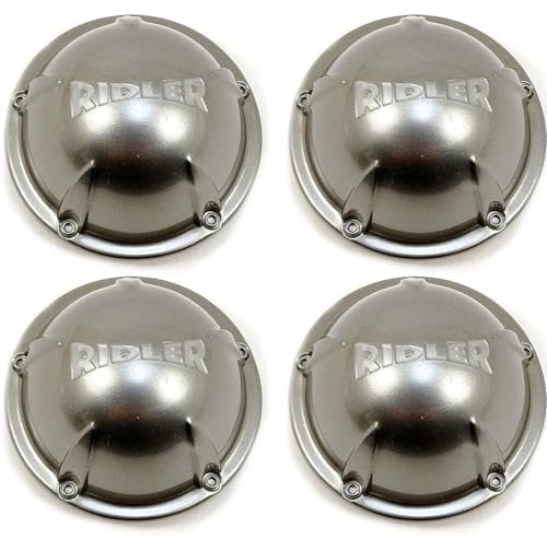 4Pcs Wheel Center Hub Cap Center Cap 57492085F-1 LG1011-16 C10695C for Deal Ridler C524101CAP C10650 Grey