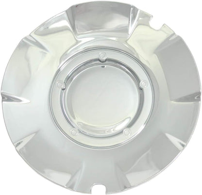 Set of 4 New 20 inch Chrome Wheel Hub Center Caps Replacement for 2004-2007 Chevrolet Silverado SS Chevy Super Sport