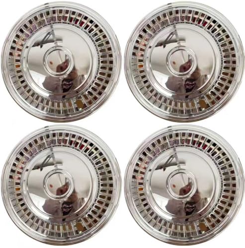 Chrome Wheel Center Cap 4PC，16.42inch