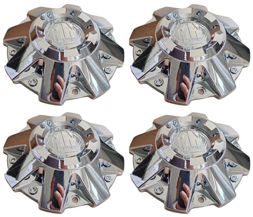 Chrome Wheel Center Cap Chrome C108010C01 Mayhem MM Hub Cap C806802-1CAP C108010C 4PC