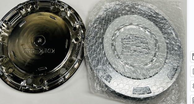 Chrome Wheel Center Hub Cap for Escalade 2007-2009#9596649 K649S (1x All Chrome)