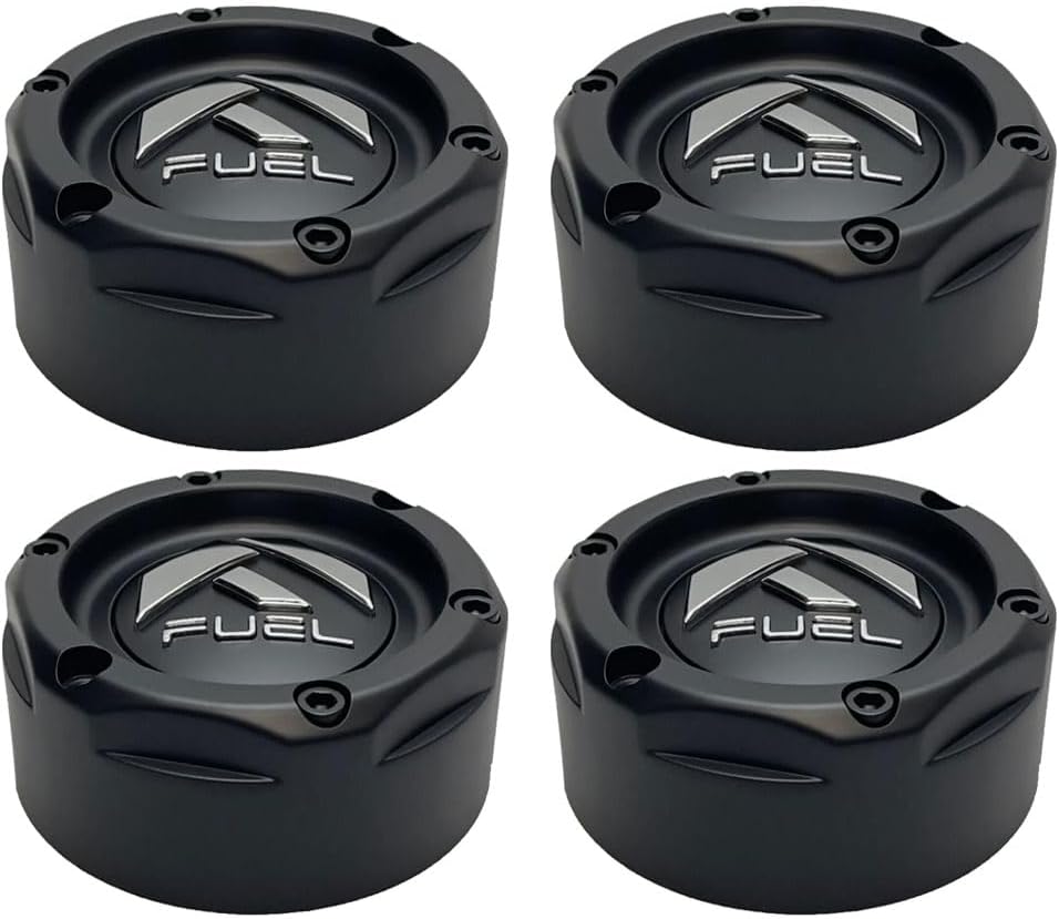 Matte Black Wheel Center Cap for Fuel 1003-42 4PCS