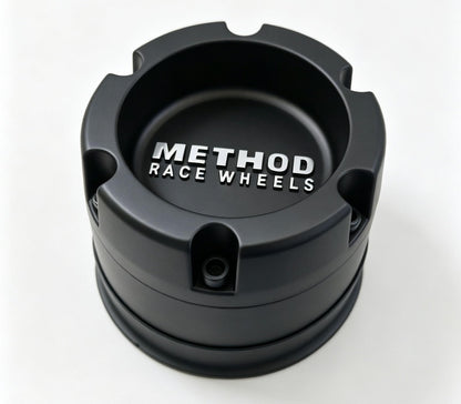 Wheel Center Cap Matte Black 1524B114-1 Method Hub Cap 6 Lug, 1PC