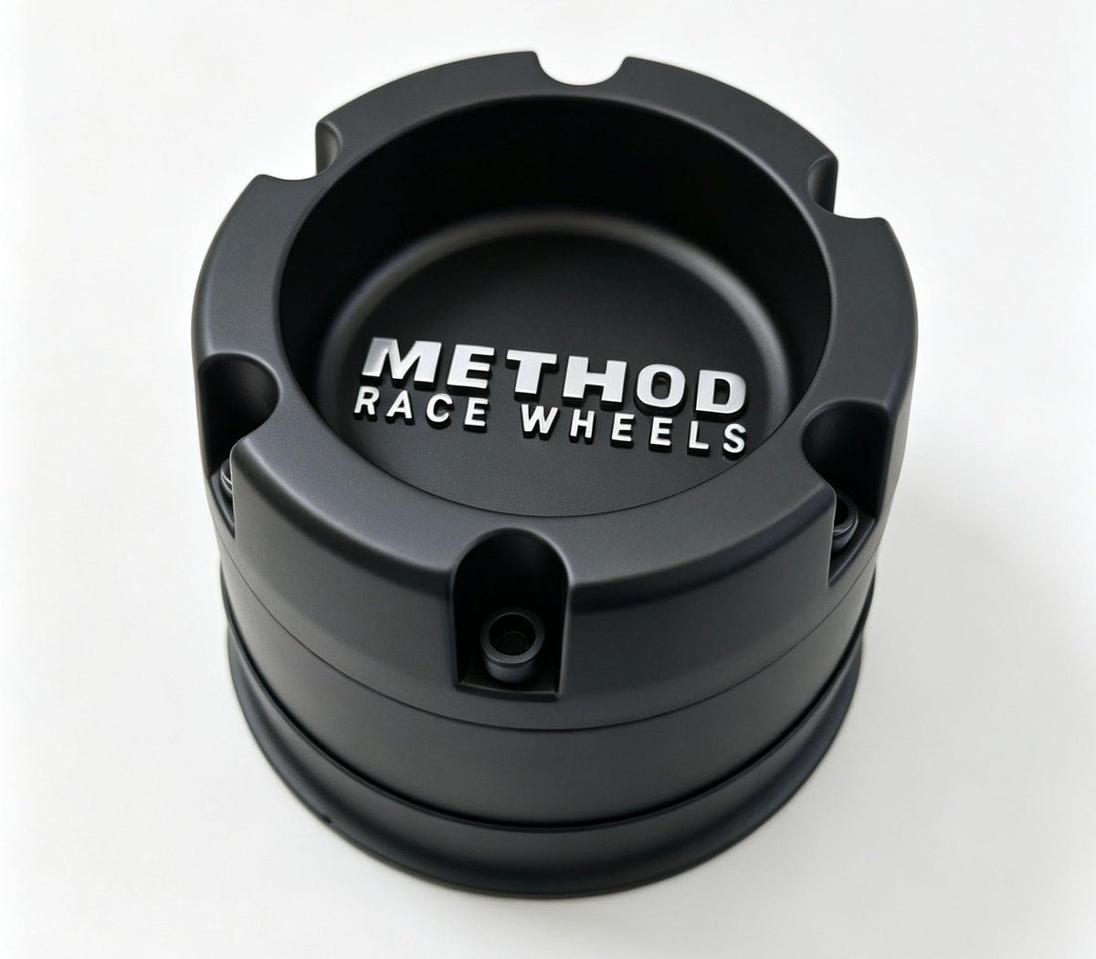 Wheel Center Cap Matte Black 1524B114-1 Method Hub Cap 6 Lug, 4PC