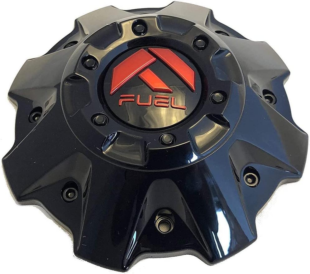 Fuel 1PC FUEL GL-BLK/RED COV CAP 5/6LUG-BLK RIVET - 1001-63GBQ