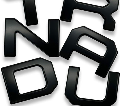 3D Thick Tailgate Insert Letters Emblem Badge Nameplate ForTundra 2022-2025