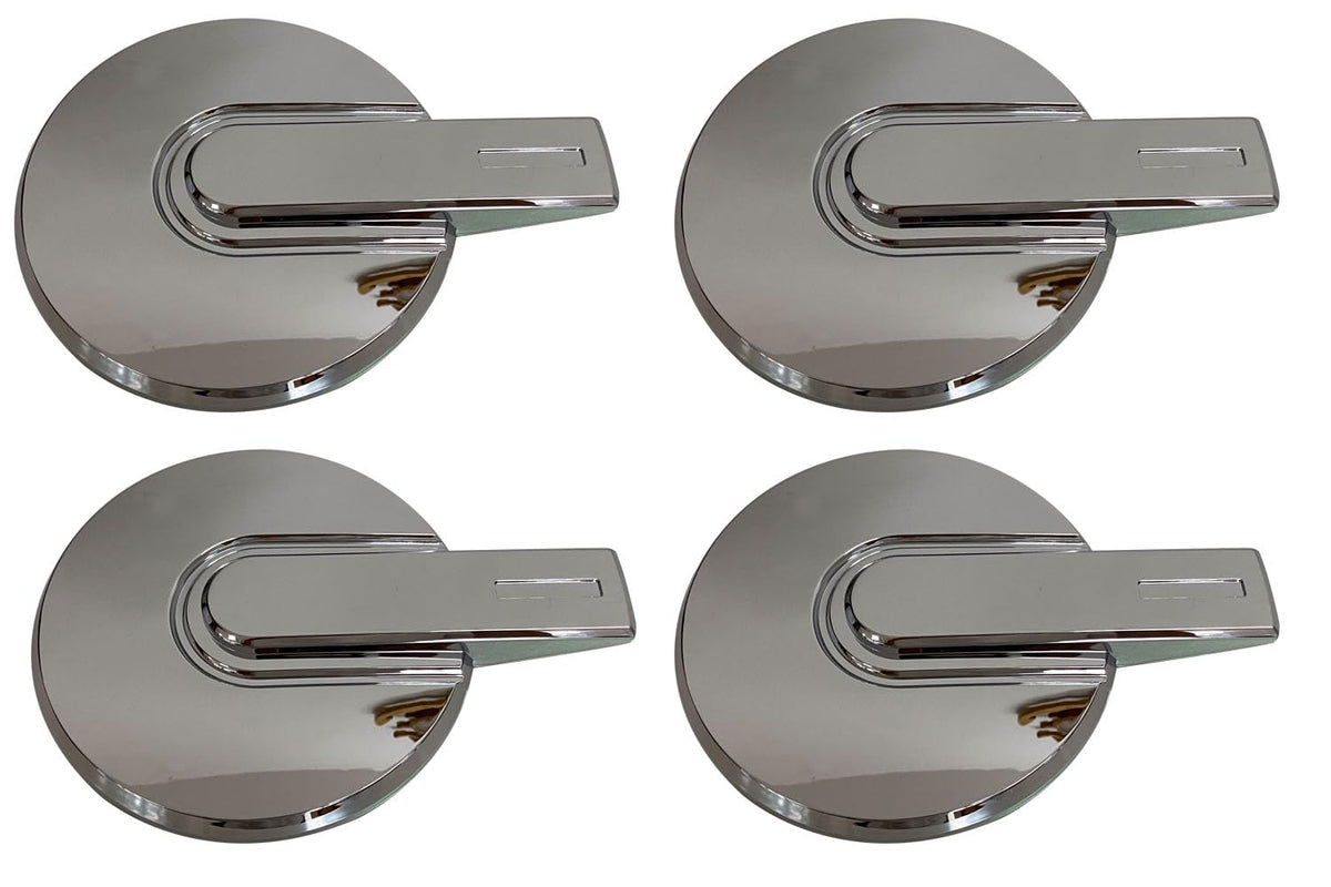 Chrome Wheel Center Cap 9597233 for 2006-2010 Hummer H3 Hub Cap 4PC