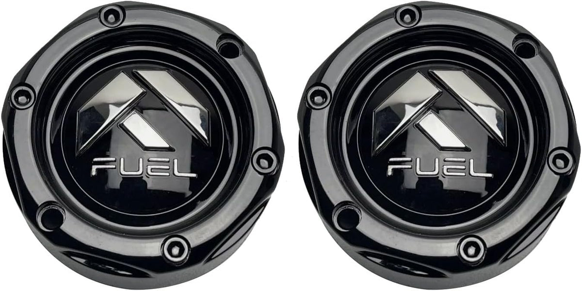 Gloss Black Wheel Center Cap for Fuel 1003-42 2PCS