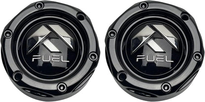 Gloss Black Wheel Center Cap for Fuel 1003-42 2PCS