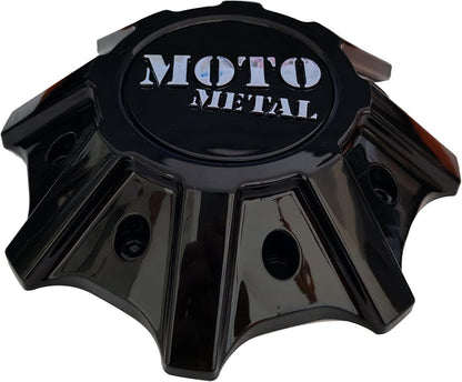 Wheel Center Cap, T148L215-H48 Gloss Black with Chrome Logo 1PC