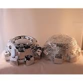 4PCS Wheel Center Cap Hub Cap Cover PT280-34150 for Tundra PRO Hub Cap Wheels Bl