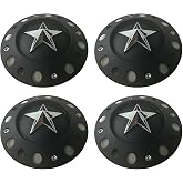 Wheel Center Cap KMC XD Series Rockstar Wheel Hub Cap 1001775 Matte Black 4PCS