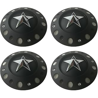 Wheel Center Cap KMC XD Series Rockstar Wheel Hub Cap 1000775 Chrome Silver 1PC