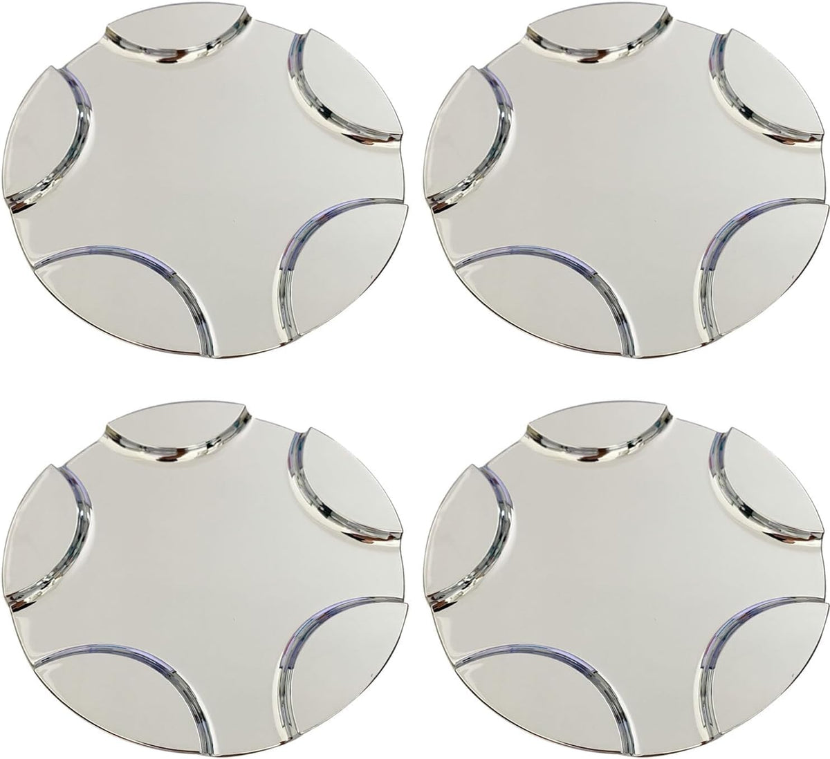 4pcs Wheel Center Cap Hub Cover for Ford Mustang GT 1999-2000 17" 5 Spoke Wheel