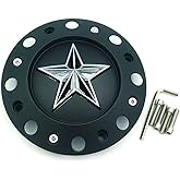 Wheel Center Cap KMC XD Series Rockstar Wheel Hub Cap 775L239C Dually Chrome Sil