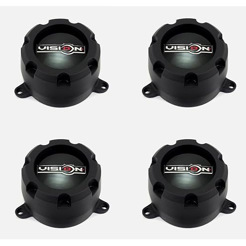 Glossy Black M060-B Wheel Rim Center Hub Cap 60mm/2.25'' Compatible with Mitsubi