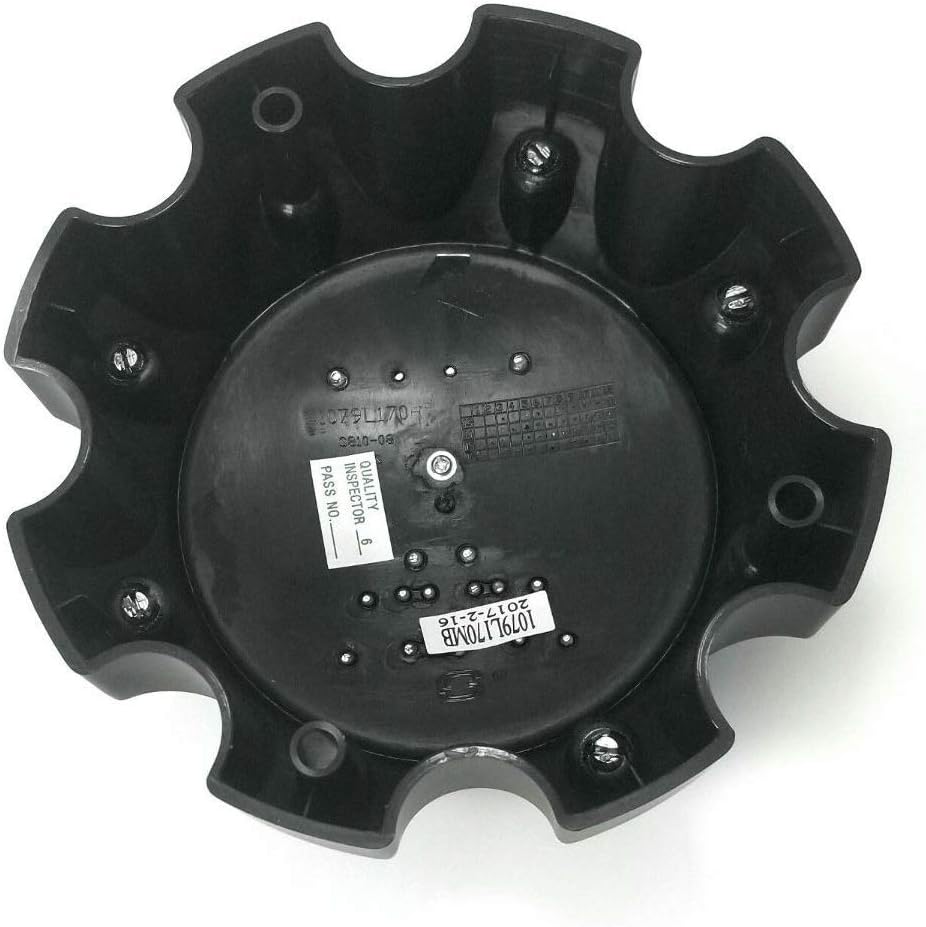 XD Series by KMC Wheels KMC XD Series 441 796 797 798 800 801 8 Lug Matte Flat Black Center Cap 1079L170-MB-8LUG