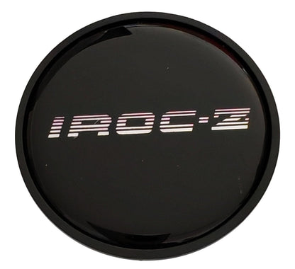 Black IROC-Z Wheel Center Cap Hub Cover for Fits 85-87 Camaro IROCZ Z28 Logo 16" Wheel 1PC