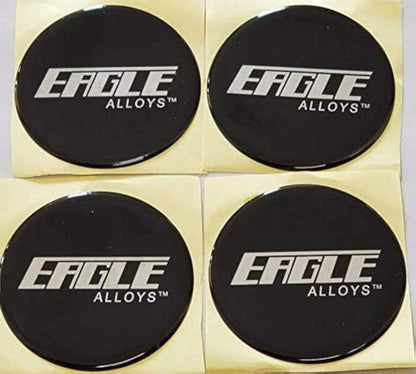 4pcs Eagle ALLOYS Wheel Center Hub Cap Emblem Sticker Decal 2.80" /71MM (Not Thi