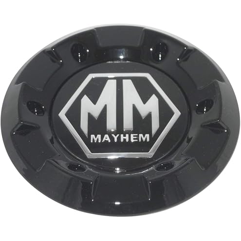 Mayhem Wheels Black Center Cap with 2 mounting Screws Bolt C108040B01 81222090F-