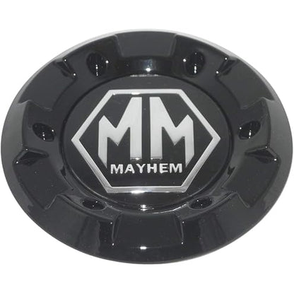 Mayhem Wheels Black Center Cap with 2 mounting Screws Bolt C108040B01 81222090F-
