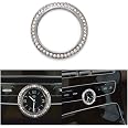 C300 Trunk Side Badge Silver Bling Letter Emblem Crystal for Mercedes Benz Ice O