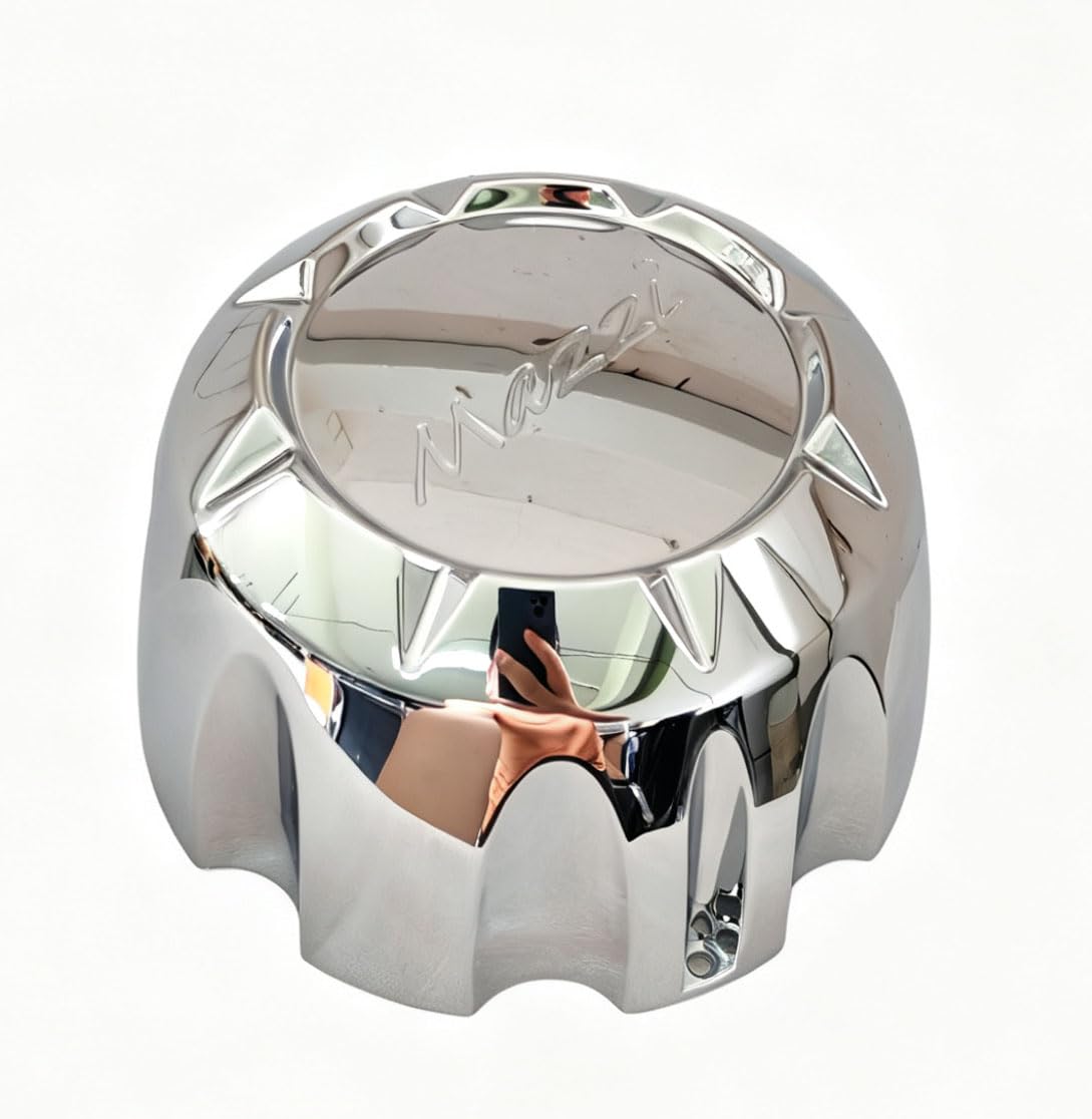 C10755 Chrome Wheel Center Cap Hulk Mazzi C10755-CAP LG1611-01 WG-755,1pc