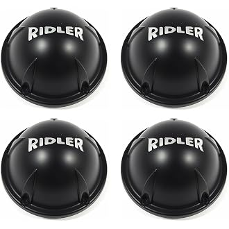 Ridler Wheels C10695MB 57492085F-4 Black Wheel Center Cap