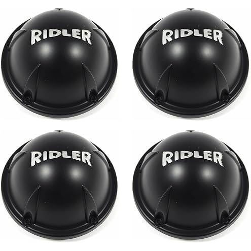 Ridler Wheels C10695MB 57492085F-4 Black Wheel Center Cap