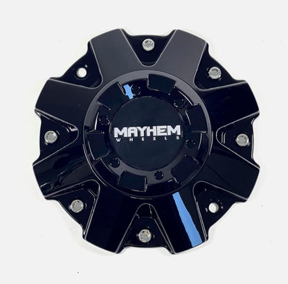 Mayhem Wheels Gloss Black C108040B01 806804B C-231-2 C-231-1-2 Center Cap