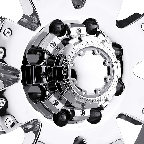 1 PC Chrome Ultra Motorsport Wheels for Center Cap Hub Cap C800806 89-9879