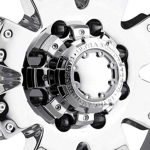 1 PC Chrome Ultra Motorsport Wheels for Center Cap Hub Cap C800806 89-9879