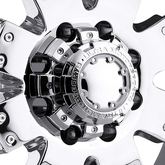 1 PC Chrome Ultra Motorsport Wheels for Center Cap Hub Cap C800806 89-9879