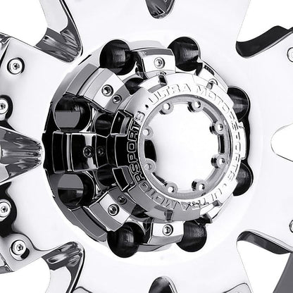 1 PC Chrome Ultra Motorsport Wheels for Center Cap Hub Cap C800806 89-9879