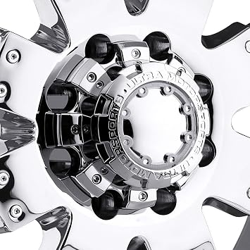 1 PC Chrome Ultra Motorsport Wheels for Center Cap Hub Cap C800806 89-9879