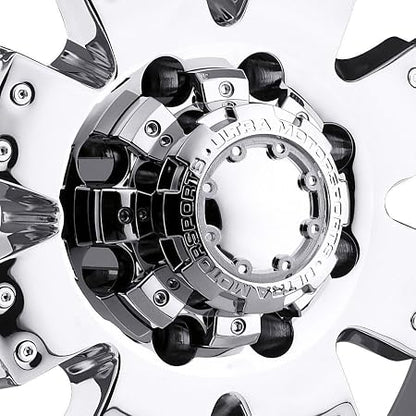 1 PC Chrome Ultra Motorsport Wheels for Center Cap Hub Cap C800806 89-9879