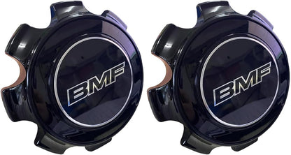 Gloss Black BMFCC01 Wheel Rim Center Hub Cap 83452010F 2PCS