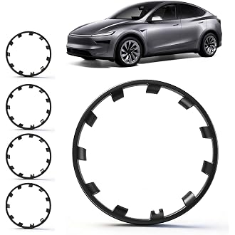 4PCS Black Wheel Center Cap Hub Cap Cover for Tesla CyberTruck